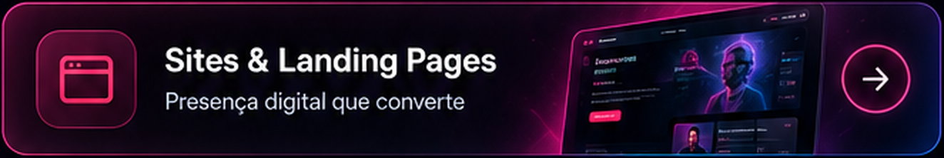 Sites e Landing Pages — Presença digital que converte